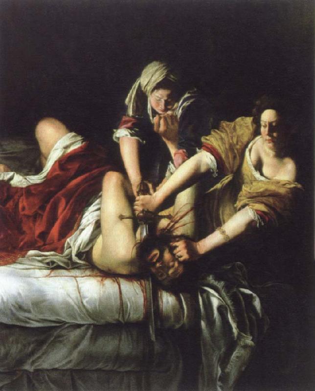 Artemisia  Gentileschi judith beheading holofernes China oil painting art